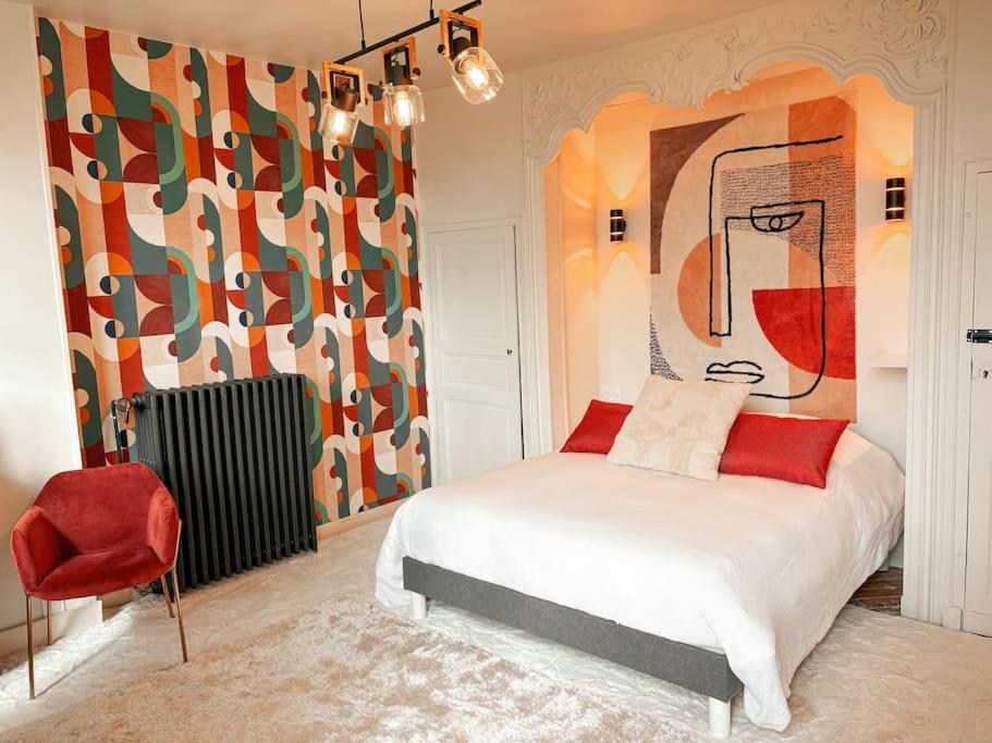 Appartement Cote Jardin - Centre アランソン エクステリア 写真