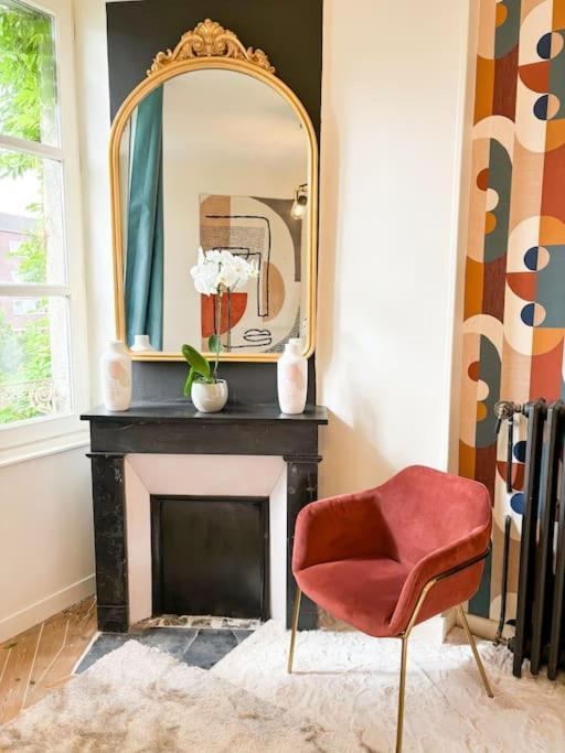 Appartement Cote Jardin - Centre アランソン エクステリア 写真